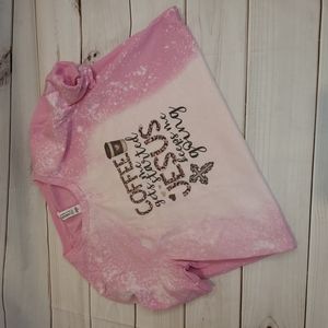 Coffee & Jesus - Sublimation bleached shirt